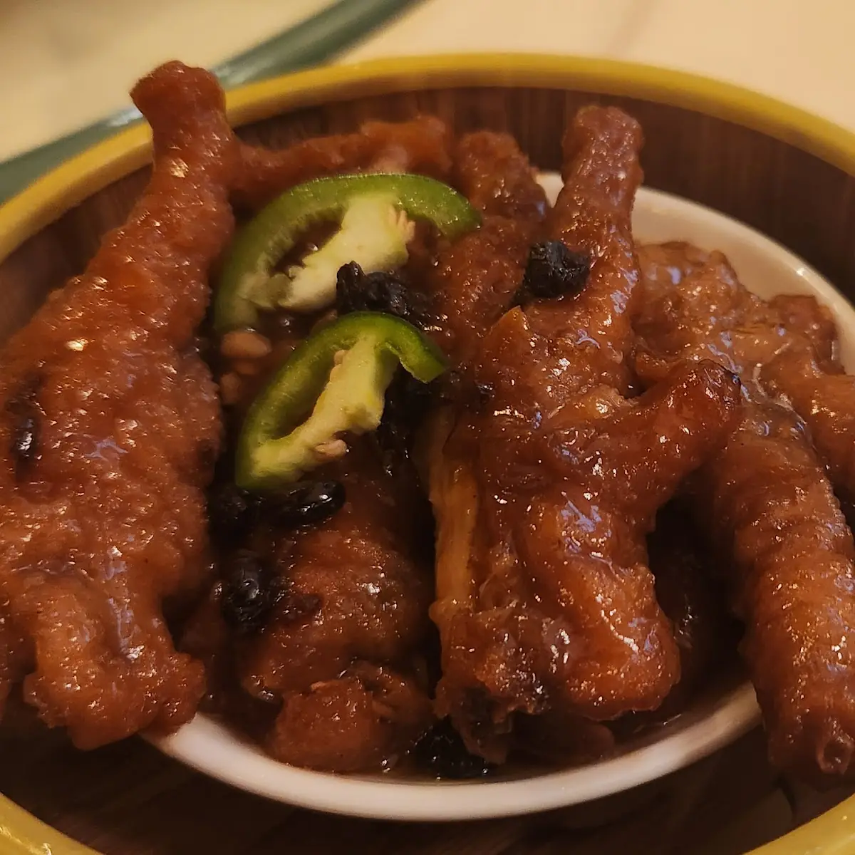 Chicken Feet in Black Bean Sauce 鳳瓜